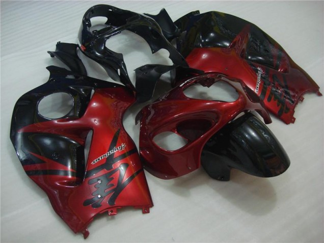 ABS Carenado GSXR 1300 Hayabusa 96-07 - Rojo Negro ABS Carenado GSXR 1300 Hayabusa 96-07 - Rojo Negro