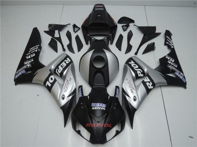 ABS Kits Carenado CBR 1000 RR 04-05 - Negro Plata Repsol ABS Kits Carenado CBR 1000 RR 04-05 - Negro Plata Repsol