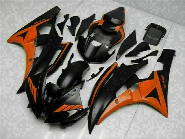 ABS Kits Carenado R6 06-07 - Naranja Negro