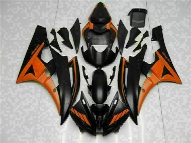 ABS Kits Carenado R6 06-07 - Naranja Negro