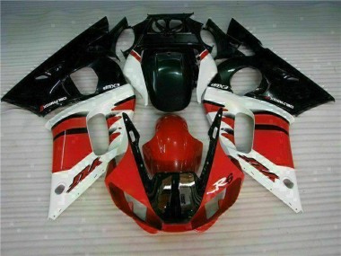 ABS Kits Carenado R6 98-02 - Rojo Negro