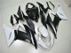 ABS Plástica ZX6R 13-18 - Blanco Negro ABS Plástica ZX6R 13-18 - Blanco Negro