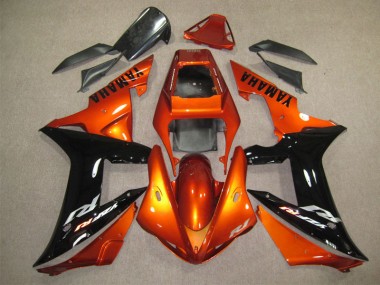 ABS Plástico CBR 1000 RR 04-05 - Naranja Negro