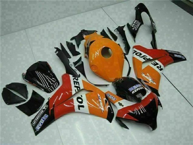 ABS Plástico CBR 1000 RR 08-11 - Naranja Repsol