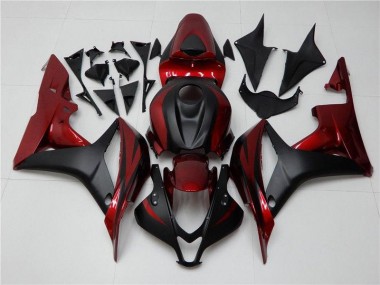 ABS Plástico CBR 600 RR 07-08 - Rojo Negro