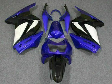 ABS Plástico EX250 08-12 - Azul Blanco Negro Ninja