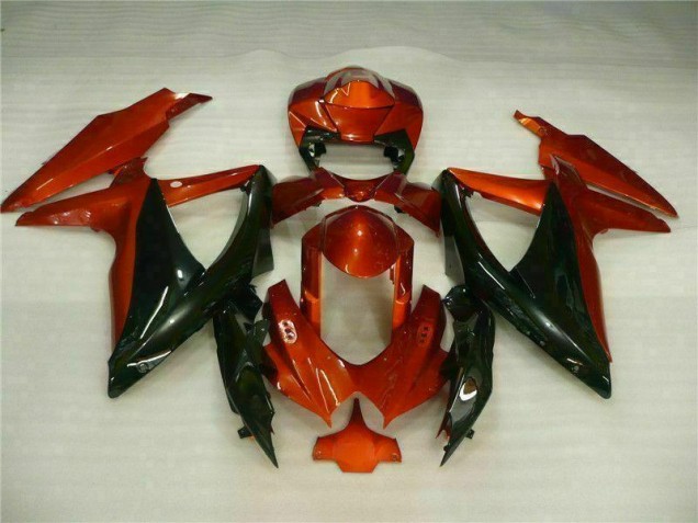 ABS Plástico GSXR 600 / 750 K8 08-10 - Rojo Negro