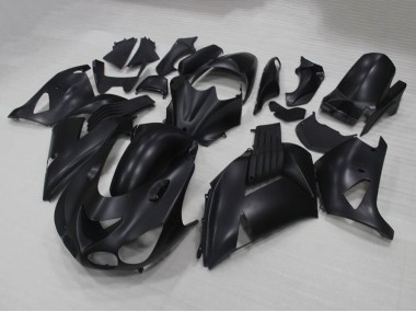 ABS Plástico ZX14R ZZR 1400 06-11 - Negro Mate