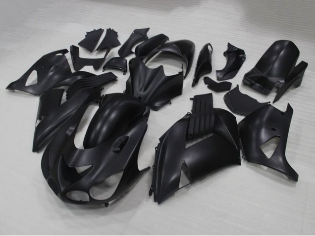 ABS Plástico ZX14R ZZR 1400 06-11 - Negro Mate