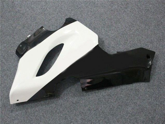 ABS Plástico ZX6R 05-06 - Negro Blanco ABS Plástico ZX6R 05-06 - Negro Blanco