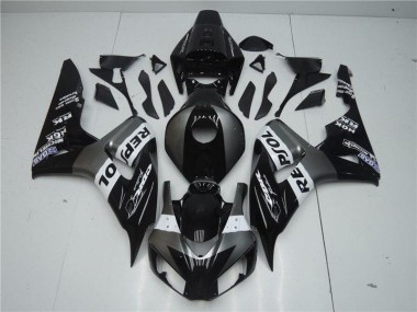 ABS Plásticos CBR 1000 RR 04-05 - Gris Negro Repsol