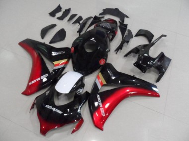 ABS Plásticos CBR 1000 RR 08-11 - Negro Rojo Mugen