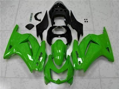 ABS Plásticos EX250 08-12 - Verde Negro Ninja