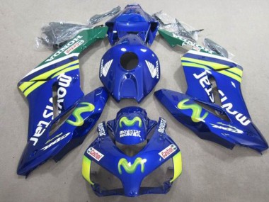 Carenado CBR 1000 RR 04-05 - Azul Movistar Castrol