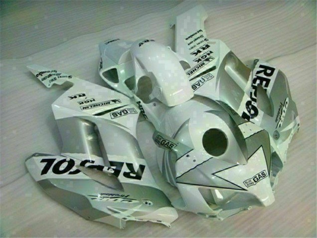 Carenado CBR 1000 RR 04-05 - Blanco Plata Repsol Carenado CBR 1000 RR 04-05 - Blanco Plata Repsol