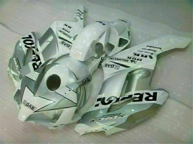 Carenado CBR 1000 RR 04-05 - Blanco Plata Repsol Carenado CBR 1000 RR 04-05 - Blanco Plata Repsol