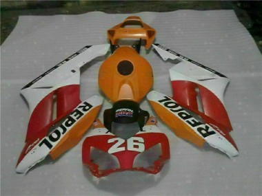 Carenado CBR 1000 RR 04-05 - Naranja Rojo Repsol 26