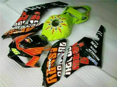 Carenado CBR 1000 RR 04-05 - Naranja Verde