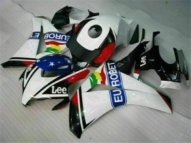 Carenado CBR 1000 RR 08-11 - Blanco Azul Rojo Eurobet Lee Carenado CBR 1000 RR 08-11 - Blanco Azul Rojo Eurobet Lee