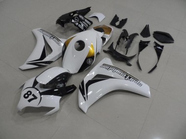 Carenado CBR 1000 RR 08-11 - Blanco & Negro 87