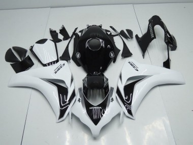 Carenado CBR 1000 RR 08-11 - Blanco & Negro Gris