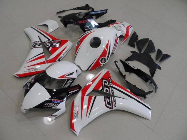 Carenado CBR 1000 RR 08-11 - Blanco Rojo HRC Carenado CBR 1000 RR 08-11 - Blanco Rojo HRC