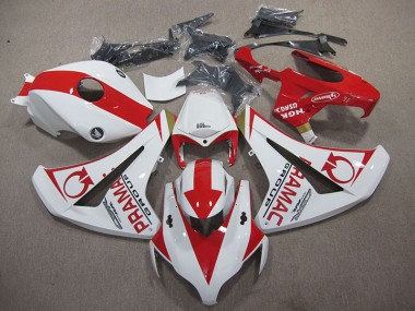 Carenado CBR 1000 RR 08-11 - Blanco Rojo PRAMAC