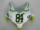 Carenado CBR 1000 RR 08-11 - Blanco Verde Hannspree 84 Carenado CBR 1000 RR 08-11 - Blanco Verde Hannspree 84