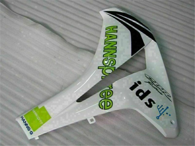 Carenado CBR 1000 RR 08-11 - Blanco Verde Hannspree 84 Carenado CBR 1000 RR 08-11 - Blanco Verde Hannspree 84