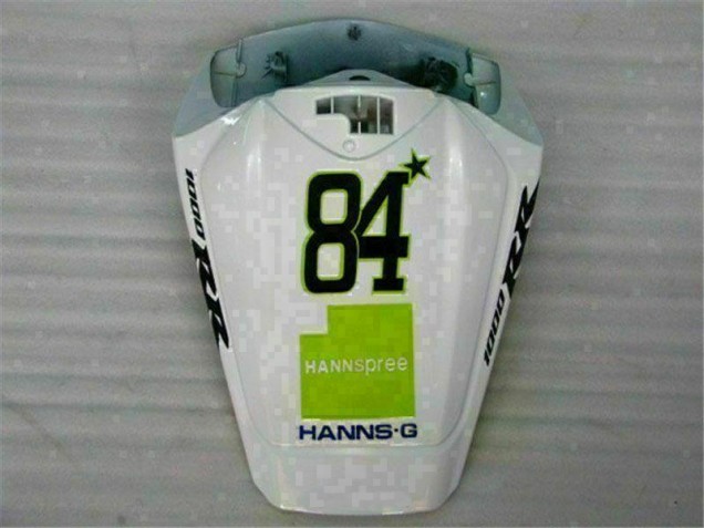 Carenado CBR 1000 RR 08-11 - Blanco Verde Hannspree 84 Carenado CBR 1000 RR 08-11 - Blanco Verde Hannspree 84