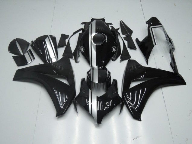 Carenado CBR 1000 RR 08-11 - Brillante Negro con Plata Raya Carenado CBR 1000 RR 08-11 - Brillante Negro con Plata Raya