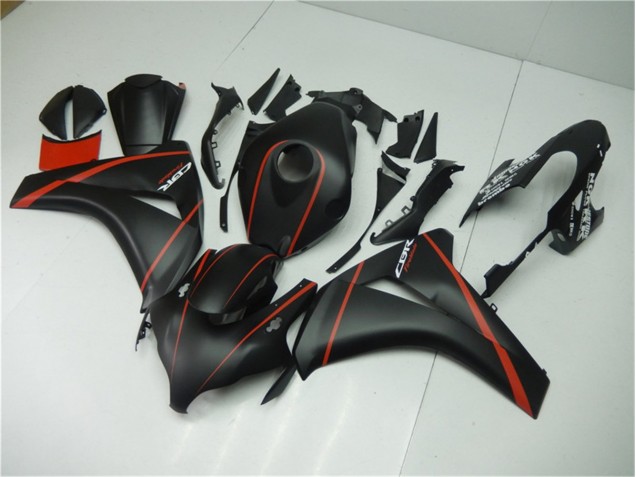 Carenado CBR 1000 RR 08-11 - Negro Mate Rojo Carenado CBR 1000 RR 08-11 - Negro Mate Rojo