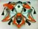 Carenado CBR 1000 RR 08-11 - Plata Naranja Carenado CBR 1000 RR 08-11 - Plata Naranja