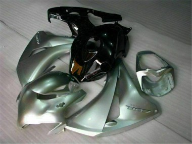 Carenado CBR 1000 RR 08-11 - Plata Negro