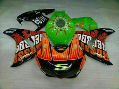 Carenado CBR 1000 RR 08-11 - Verde Naranja