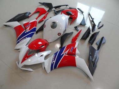 Carenado CBR 1000 RR 12-16 - Blanco Rojo Negro Mate TT Legend