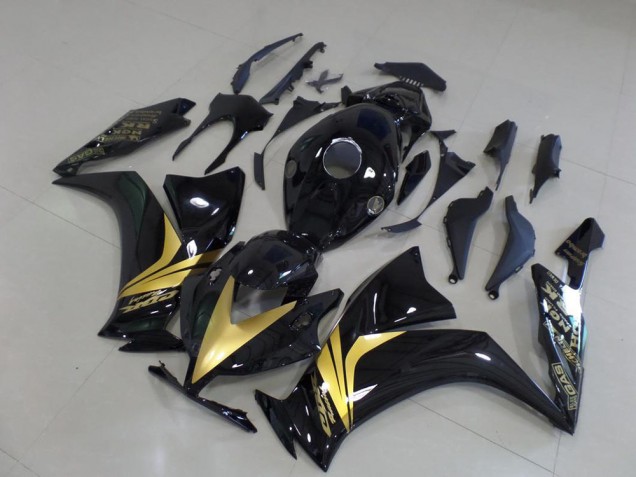 Carenado CBR 1000 RR 12-16 - Brillante Negro Oro Pegatinas Carenado CBR 1000 RR 12-16 - Brillante Negro Oro Pegatinas