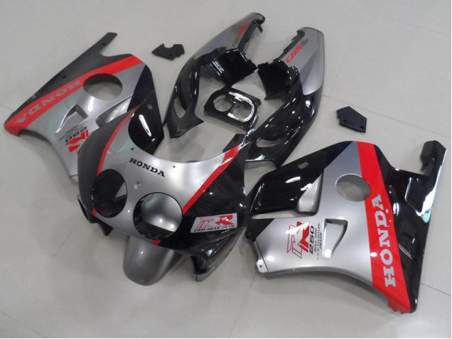 Carenado CBR 250 RR MC22 91-98 - Plata Negro Rojo