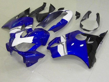 Carenado CBR 600 F4i 04-07 - Blanco Azul Negro
