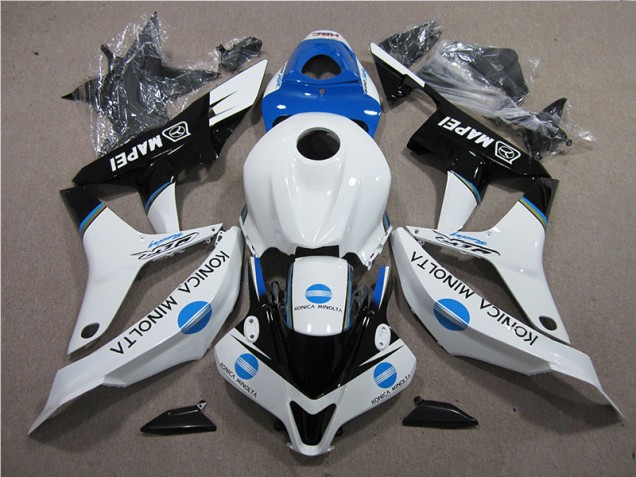 Carenado CBR 600 RR 07-08 - Azul Blanco Negro Konica Minolta MAPEI Carenado CBR 600 RR 07-08 - Azul Blanco Negro Konica Minolta MAPEI