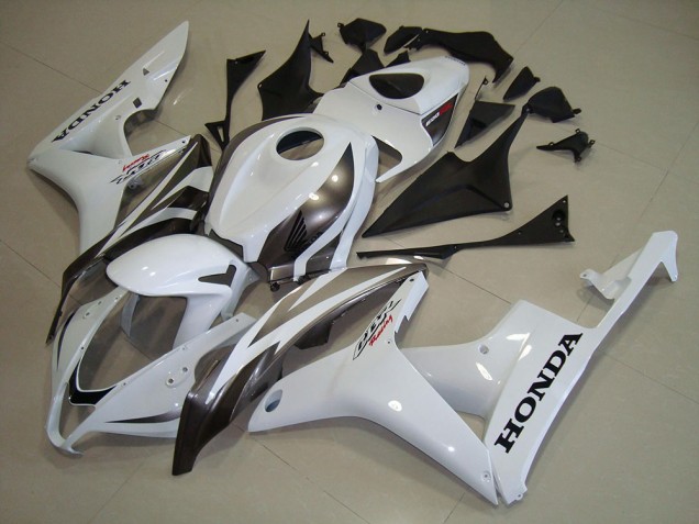 Carenado CBR 600 RR 07-08 - Blanco Plata