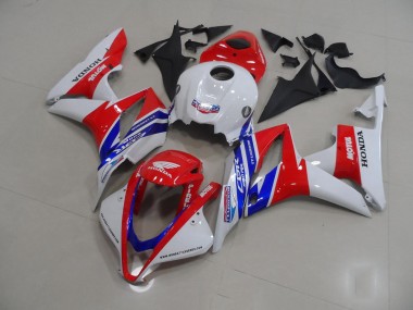 Carenado CBR 600 RR 07-08 - Blanco Rojo Azul Motul