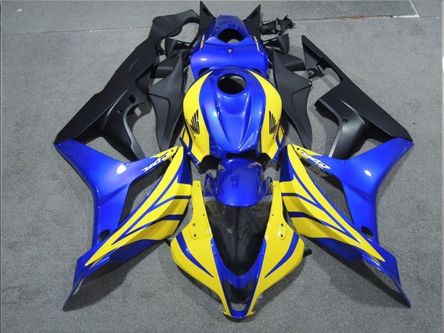 Carenado CBR 600 RR 07-08 - Negro Azul Amarillo Carenado CBR 600 RR 07-08 - Negro Azul Amarillo