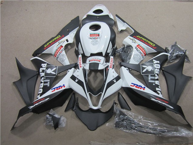 Carenado CBR 600 RR 07-08 - Negro Blanco HRC
