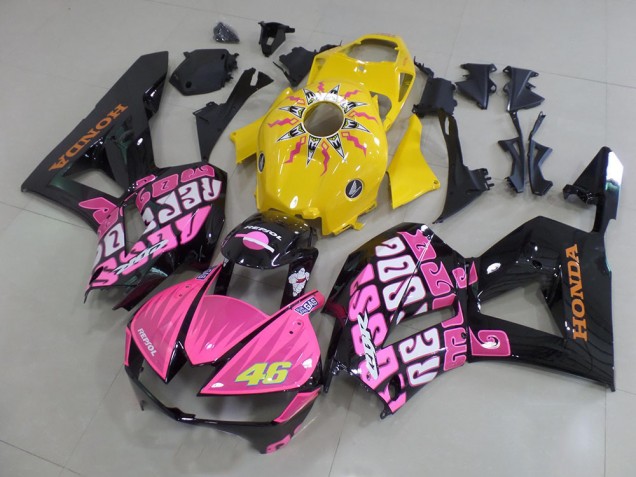 Carenado CBR 600 RR 13-21 - Amarillo Rosa Rossi Carenado CBR 600 RR 13-21 - Amarillo Rosa Rossi