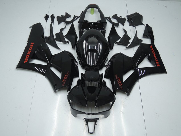 Carenado CBR 600 RR 13-21 - Brillante Negro con Rojo Pegatinas Carenado CBR 600 RR 13-21 - Brillante Negro con Rojo Pegatinas