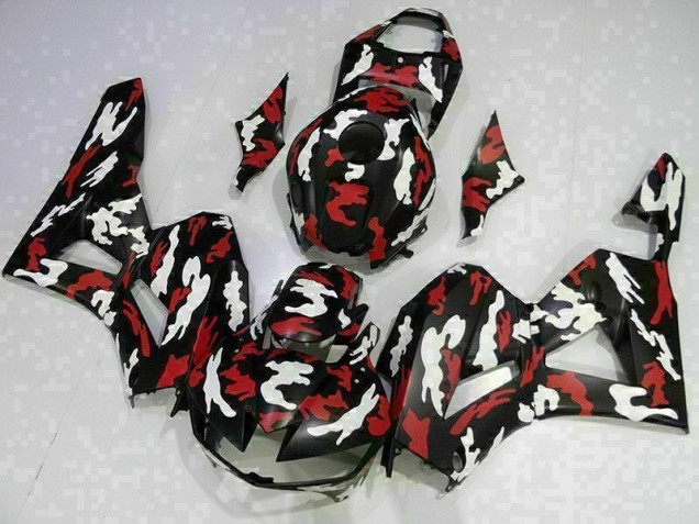 Carenado CBR 600 RR 13-21 - Rojo Blanco Negro Carenado CBR 600 RR 13-21 - Rojo Blanco Negro