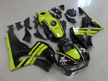 Carenado CBR 600 RR 13-21 - Verde Negro