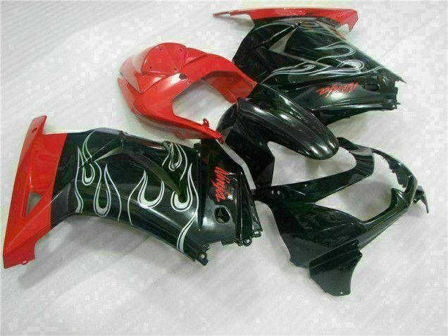 Carenado EX250 08-12 - Negro Rojo Ninja Carenado EX250 08-12 - Negro Rojo Ninja
