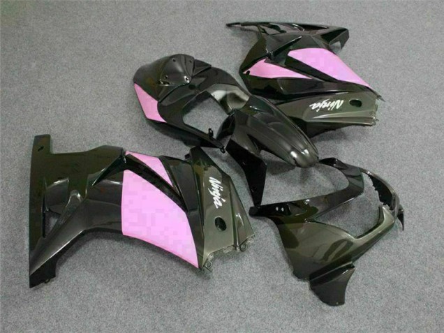 Carenado EX250 08-12 - Negro Rosa Ninja Carenado EX250 08-12 - Negro Rosa Ninja
